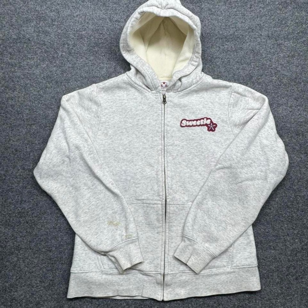 Disney Minnie Mouse Zip-up Hoodie Size Small Womens